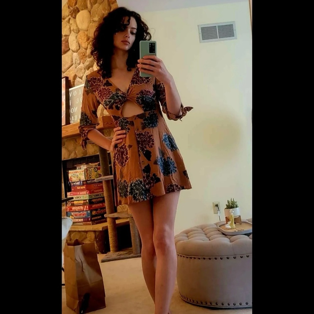 Skylar + Madison - Floral Mini Dress